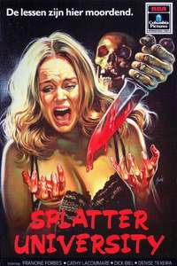 Splatter University - Poster
