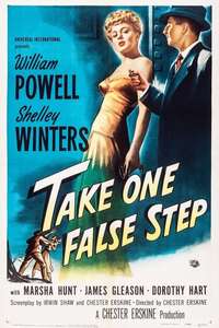 Take One False Step - Posters