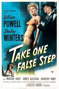 Take One False Step - Posters