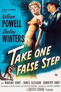 Take One False Step - Posters