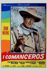 The Comancheros - Poster