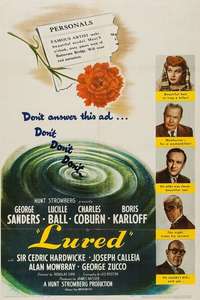 Lured - Poster