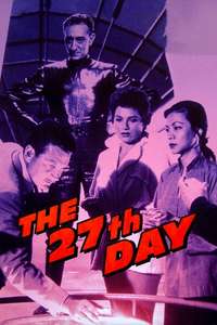 The 27th Day - Poster