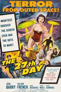 The 27th Day - Poster