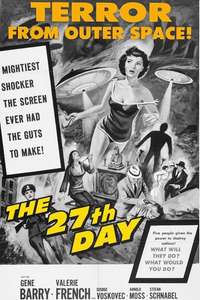 The 27th Day - Poster