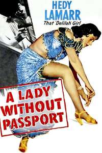 A Lady Without Passport - Poster