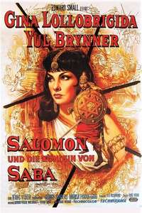 Solomon and Sheba - Poster