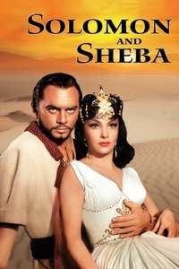 Solomon and Sheba - Poster