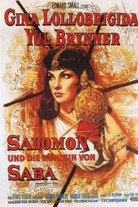 Solomon and Sheba - Poster