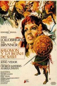 Solomon and Sheba - Poster