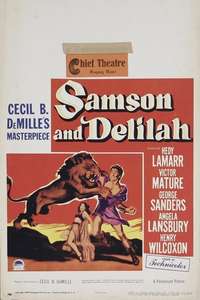 Samson and Delilah - Poster