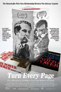 Turn Every Page - The Adventures of Robert Caro and Robert Gottlieb - Posters