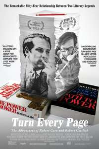 Turn Every Page - The Adventures of Robert Caro and Robert Gottlieb - Posters