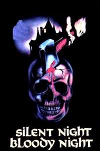 Silent Night  Bloody Night - Poster
