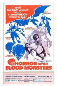 Horror of the Blood Monsters - Poster
