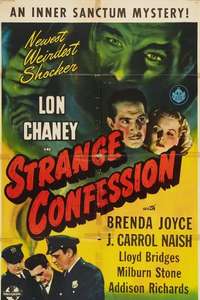 Strange Confession - Poster