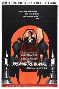 The Premature Burial - Poster