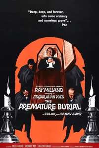 The Premature Burial - Poster