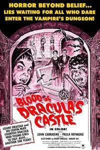 Blood of Dracula's Castle - Poster