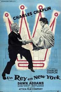 A King in New York - Poster