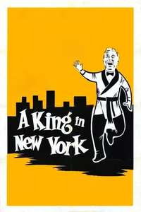 A King in New York - Poster