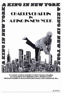 A King in New York - Poster