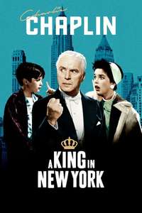 A King in New York - Poster