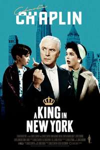 A King in New York - Poster