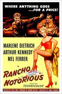 Rancho Notorious - Poster