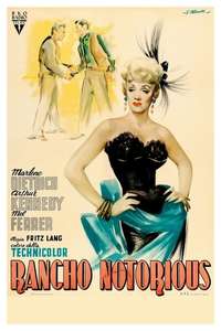Rancho Notorious - Poster