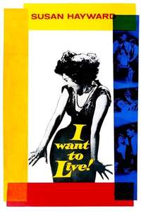 I Want to Live! - Poster