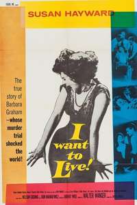 I Want to Live! - Poster
