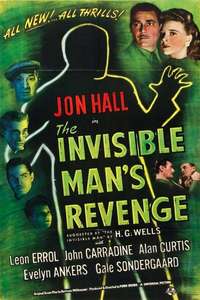 The Invisible Man's Revenge - Poster