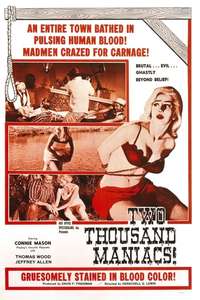 Two Thousand Maniacs! - Poster