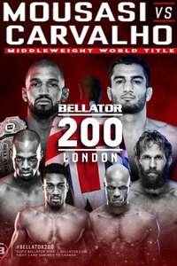 Bellator 200: Carvalho vs. Mousasi - Poster