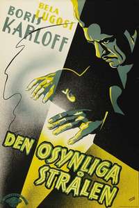 The Invisible Ray - Poster
