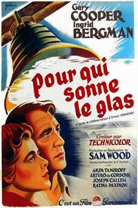 For Whom the Bell Tolls - Poster