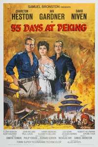 55 Days at Peking - Poster