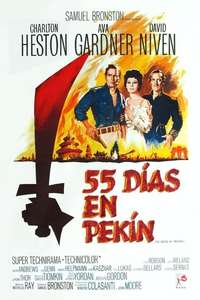 55 Days at Peking - Poster