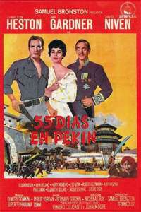 55 Days at Peking - Poster
