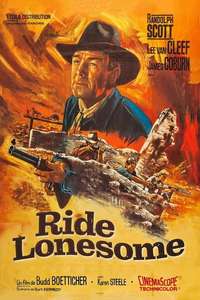 Ride Lonesome - Poster