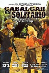 Ride Lonesome - Poster