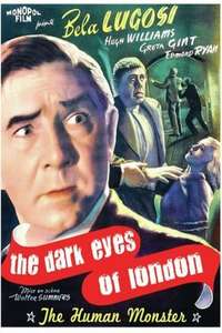 The Dark Eyes of London - Poster