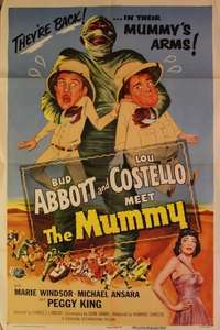 Abbott and Costello Meet the Mummy - Poster