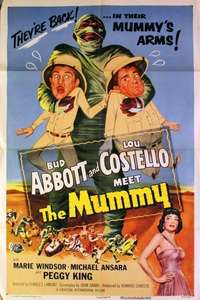Abbott and Costello Meet the Mummy - Poster