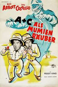 Abbott and Costello Meet the Mummy - Poster