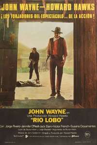 Rio Lobo - Poster