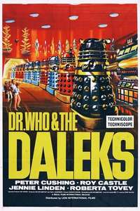 Dr. Who and the Daleks - Poster