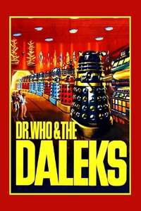 Dr. Who and the Daleks - Poster