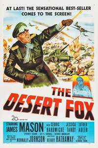 The Desert Fox: The Story of Rommel - Poster